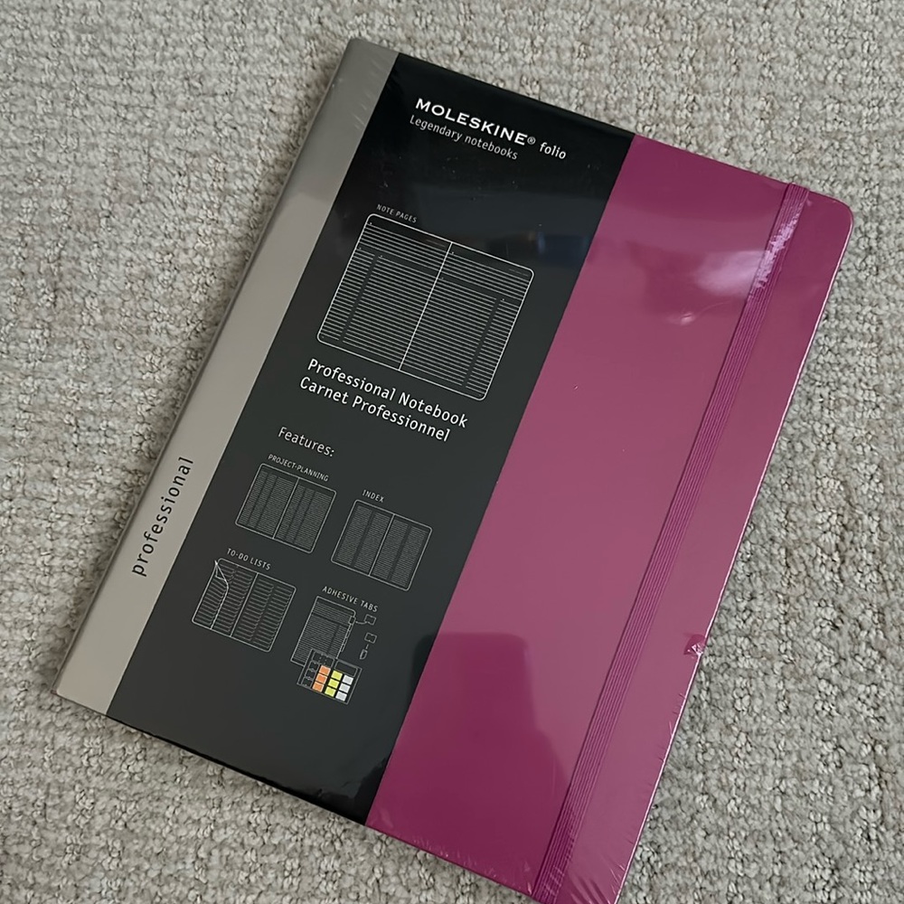 BN Moleskin Folio Professional Notebook